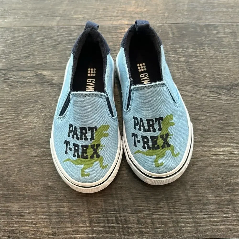 Gymboree‎ Baby Boy 5 T-Rex Slip On Boat Shoe